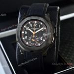 Best Clone Patek Philippe Aquanaut VK Quartz Watches Solid Black